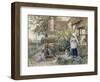 Cottage Well-Myles Birket Foster-Framed Giclee Print