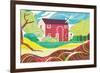 Cottage-A Richard Allen-Framed Giclee Print