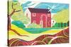 Cottage-A Richard Allen-Stretched Canvas