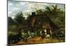 Cottage-Vincent van Gogh-Mounted Premium Giclee Print