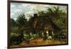 Cottage-Vincent van Gogh-Framed Art Print