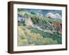 Cottages at Auvers-Sur-Oise, c.1890-Vincent van Gogh-Framed Giclee Print