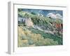 Cottages at Auvers-Sur-Oise, c.1890-Vincent van Gogh-Framed Giclee Print