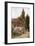 Cottages at Dunster, Somerset-Alfred Robert Quinton-Framed Giclee Print