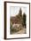 Cottages at Dunster, Somerset-Alfred Robert Quinton-Framed Giclee Print