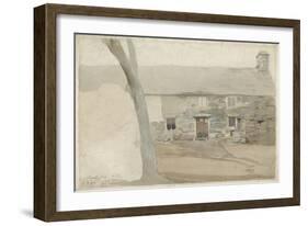 Cottages at Llanllyfni, North Wales, 1805-Cornelius Varley-Framed Giclee Print