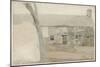 Cottages at Llanllyfni, North Wales, 1805-Cornelius Varley-Mounted Giclee Print