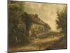 Cottages at Petersfield Hampshire, 1839-William Kidd-Mounted Giclee Print