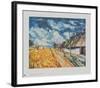 Cottages at the Roadside-Maurice Vlaminck-Framed Collectable Print