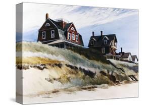 Cottages at Wellfleet-Edward Hopper-Stretched Canvas