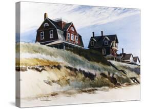 Cottages at Wellfleet-Edward Hopper-Stretched Canvas