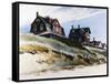 Cottages at Wellfleet-Edward Hopper-Framed Stretched Canvas