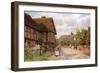 Cottages, East Hagbourne-Alfred Robert Quinton-Framed Giclee Print