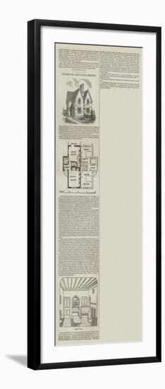 Cottages for Agricultural Districts-null-Framed Giclee Print