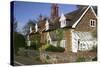 Cottages in the Village of Castle Rising, Kings Lynn, Norfolk, 2005-Peter Thompson-Stretched Canvas