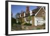 Cottages in the Village of Castle Rising, Kings Lynn, Norfolk, 2005-Peter Thompson-Framed Photographic Print