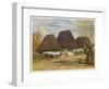 Cottages in Transylvania-null-Framed Photographic Print