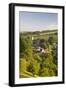 Cottages Nestled into the Valley in Picturesque Cotswolds Village of Naunton, England-Adam Burton-Framed Photographic Print