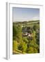 Cottages Nestled into the Valley in Picturesque Cotswolds Village of Naunton, England-Adam Burton-Framed Photographic Print