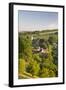 Cottages Nestled into the Valley in Picturesque Cotswolds Village of Naunton, England-Adam Burton-Framed Photographic Print