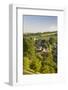 Cottages Nestled into the Valley in Picturesque Cotswolds Village of Naunton, England-Adam Burton-Framed Photographic Print