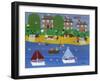 Cottages on the Bay-Gordon Barker-Framed Giclee Print