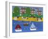 Cottages on the Bay-Gordon Barker-Framed Giclee Print