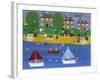 Cottages on the Bay-Gordon Barker-Framed Giclee Print