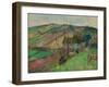 Cottages on the Flanks of Mont Sainte-Marguerite-Paul Gauguin-Framed Giclee Print