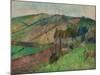 Cottages on the Flanks of Mont Sainte-Marguerite-Paul Gauguin-Mounted Giclee Print