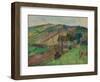 Cottages on the Flanks of Mont Sainte-Marguerite-Paul Gauguin-Framed Giclee Print