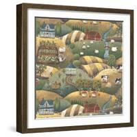 Cottages-Lisa Audit-Framed Giclee Print