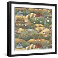 Cottages-Lisa Audit-Framed Giclee Print