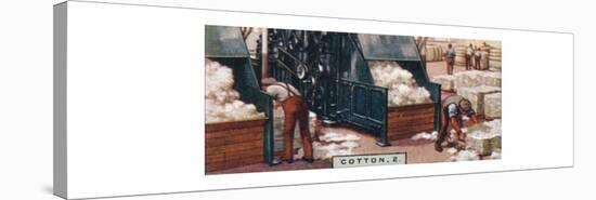 'Cotton, 2. - Breaking up Bales in Mixing Room, England', 1928-Unknown-Stretched Canvas