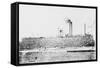 Cotton Bales Loaded on Mississippi Steamboat-null-Framed Stretched Canvas