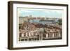 Cotton Bales on Docks, Norfolk, Virginia-null-Framed Art Print