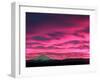 Cotton Candy Clouds Catch the Early Morning Sun-null-Framed Photographic Print