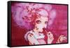 Cotton Candy Curly Cue-Camilla D'Errico-Framed Stretched Canvas