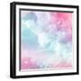 Cotton Candy Sky-Dominique Vari-Framed Art Print