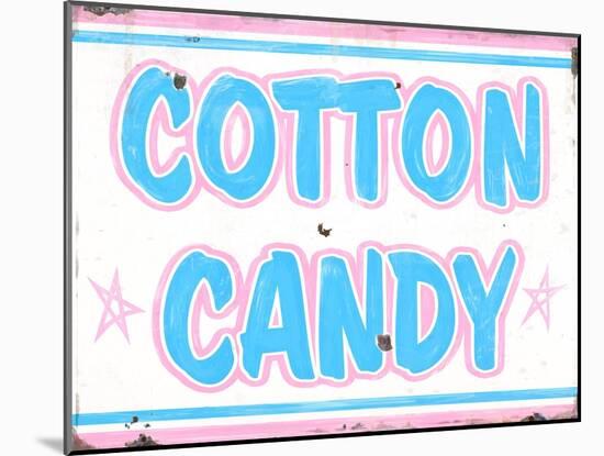 Cotton Candy-Retroplanet-Mounted Giclee Print