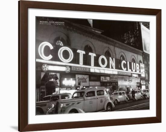 Cotton Club-Michael Ochs-Framed Art Print