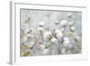 Cotton Field Blue Gray Crop-Julia Purinton-Framed Art Print