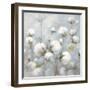 Cotton Field Blue Gray Crop-Julia Purinton-Framed Art Print