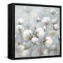 Cotton Field Blue Gray Crop-Julia Purinton-Framed Stretched Canvas