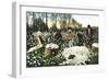 Cotton Field Workers-null-Framed Premium Giclee Print