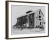 Cotton Gin in Dahomey Mississippi Photograph - Dahomey, MS-Lantern Press-Framed Art Print