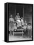 Cotton Mill Workers-Lewis Wickes Hine-Framed Stretched Canvas