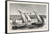 Cotton on its Way Down the Nile, Egypt, 1873-null-Framed Stretched Canvas