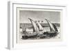 Cotton on its Way Down the Nile, Egypt, 1873-null-Framed Giclee Print