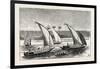 Cotton on its Way Down the Nile, Egypt, 1873-null-Framed Giclee Print